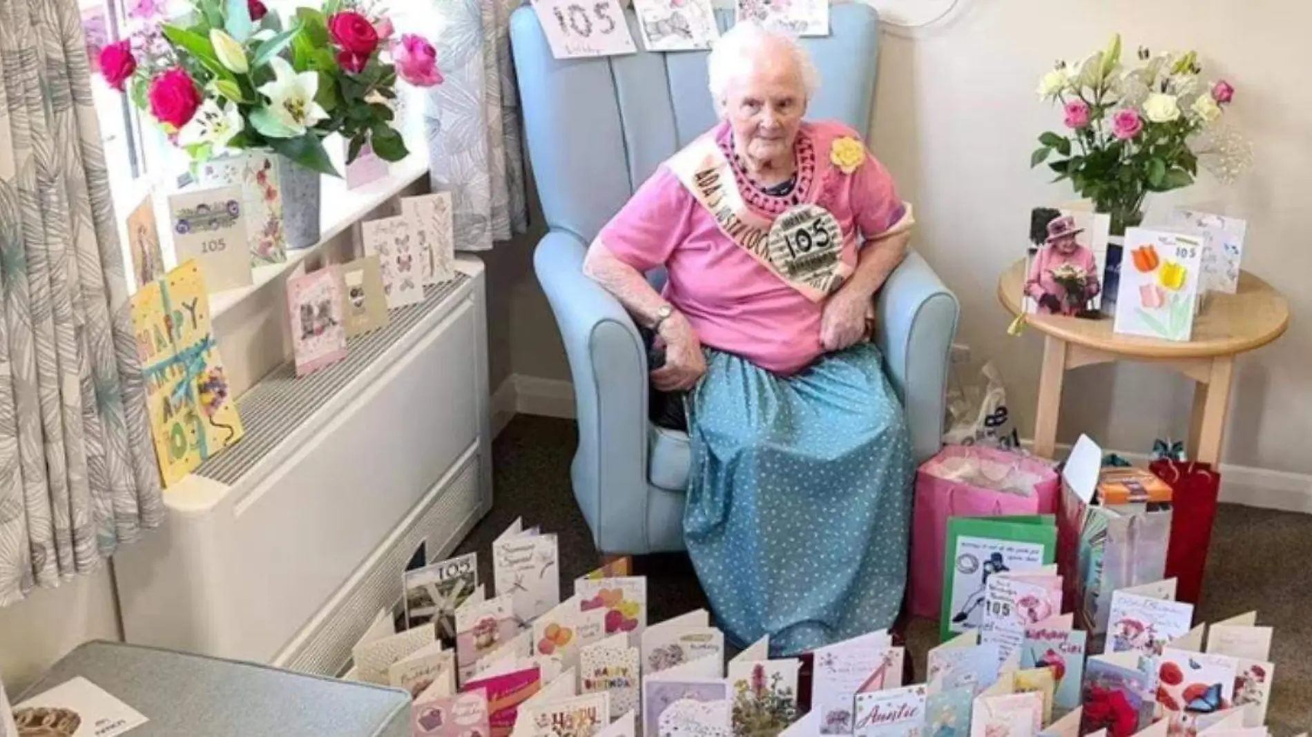 Mujer de 108 años revela el secreto para una vida larga